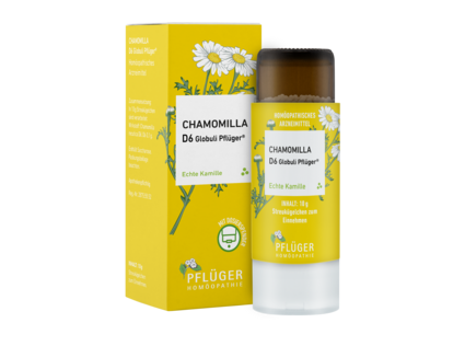 18051653 Chamomilla D6 Globuli Pflüger 10g FS Spender