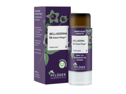 18051618 Belladonna D6 Globuli Pflüger 10g FS Spender