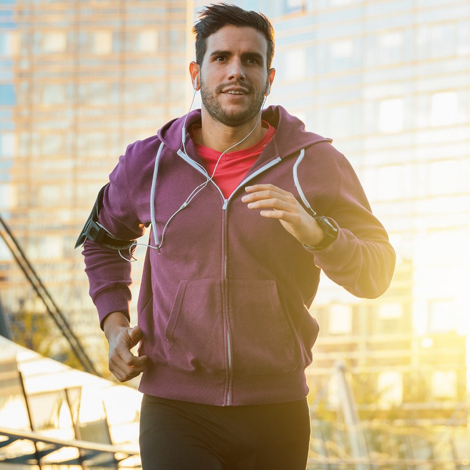 Joggen in der Großstadt