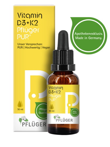 Vitamin D3 K2 Pflüger PUR