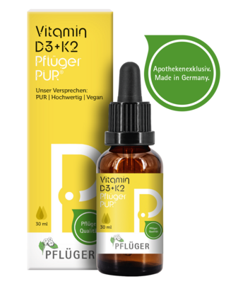 Vitamin D3 K2 Pflüger PUR