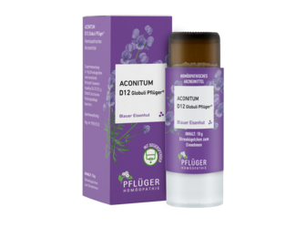 18051558 Aconitum D12 Globuli Pflüger 10g FS Spender