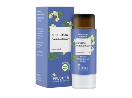 18757904 Euphrasia D6 Globuli Pflüger 10g FS Spender