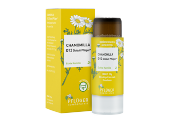 18051676 Chamomilla D12 Globuli Pflüger 10g FS Spender
