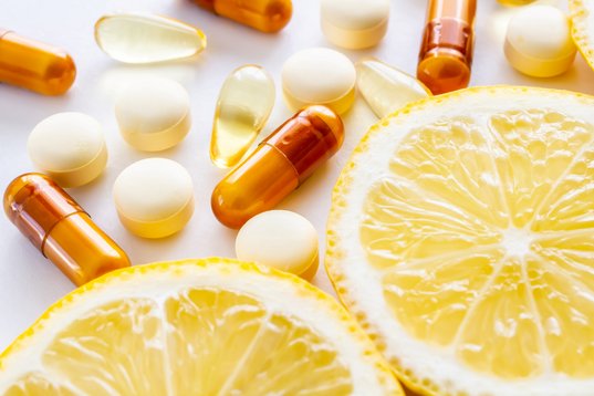 Header Vitamin C Zitrone Kapseln NEM